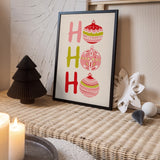 Colorful Christmas Ho Ho Ho