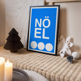 Minimalist Noel Blue