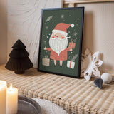 Jolly Santa With Gifts