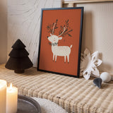 Whimsical Holiday Deer