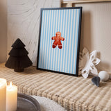Striped Gingerbread Man