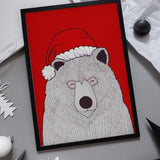 Festive Santa Bear