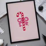 Sweet Pink Candy Cane