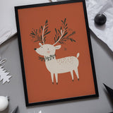 Whimsical Holiday Deer