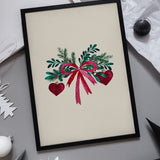 Festive Evergreen Hearts