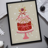Elegant Cherry Cake