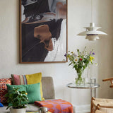 Dynamic Brushstrokes in Brown and Copper