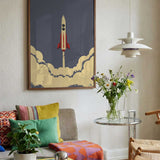 Retro Rocket Launch