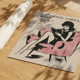 Elegant Woman Reading