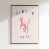 Pink Clever Girl Raptor