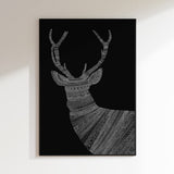 Majestic Patterned Stag