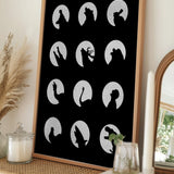 Moonlit Wild Silhouettes
