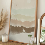 Serene Mountain Stag