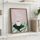 Cozy Coffee and Book
