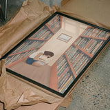 Cozy Library Reading