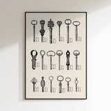 Antique Key Collection