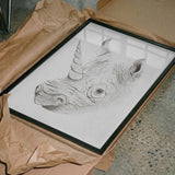 Mythical Rhino Portrait