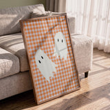 Playful Halloween Ghosts
