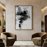 Dynamic Monochrome Abstract