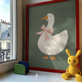 Pink Bow Goose