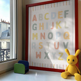 Playful Pastel Alphabet