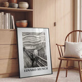 Skriet- The Scream - Monochrome Version