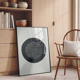 Abstract Line Circle