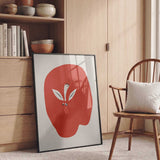 Red Minimalist Apple