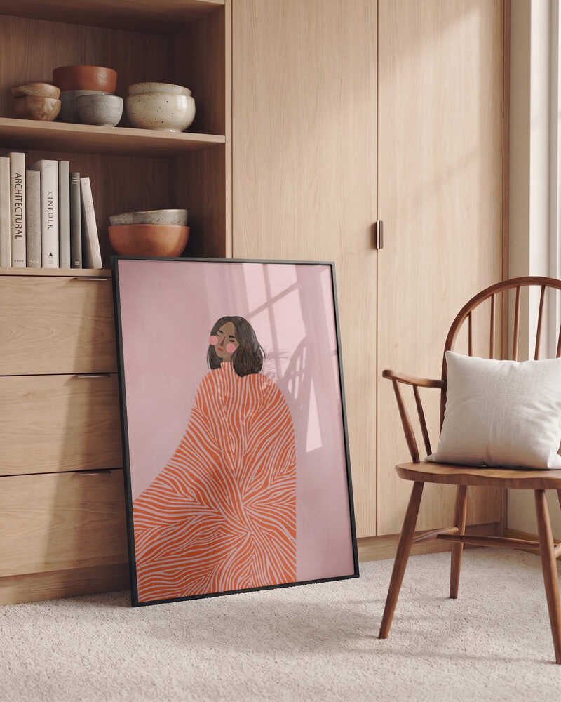 Dreamy Pink Portrait