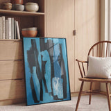 Blue Abstract Forms