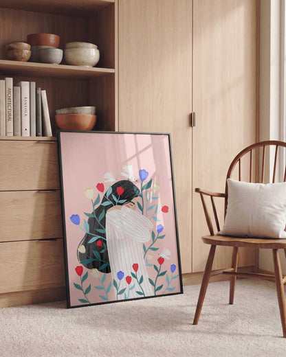 Floral Self Embrace