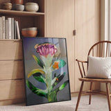 Vibrant Abstract Flower