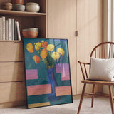 Vibrant Ranunculus Painting