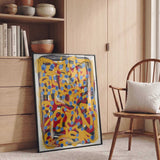 Vibrant Abstract Maze