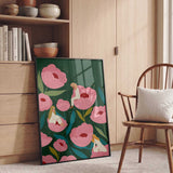 Calm Women in Flowers