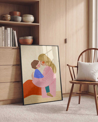 Loving Mother Child Embrace