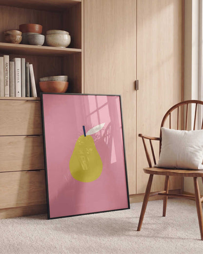 Pink Yellow Pear