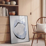 Abstract Blue Form