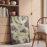 Swirling Botanical Abstract