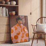 Polka Dot Fashion Portrait