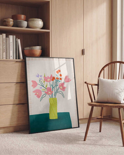 Vibrant Floral Still Life