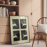 Running Rabbits Art