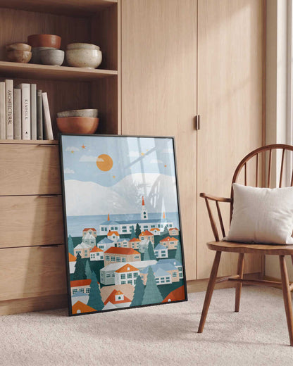 Nordic Coastal Village