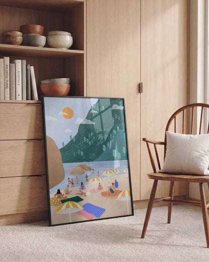 Relaxing Mountain Beach