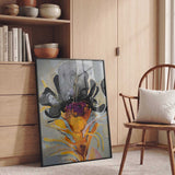 Dramatic Abstract Floral