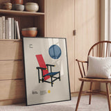 Red and Blue Chair