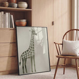Elegant Giraffe Graphic
