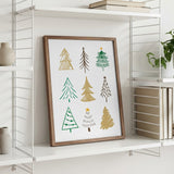 Hand Drawn Christmas Trees