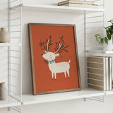 Whimsical Holiday Deer