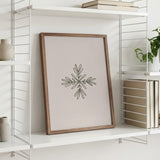Minimalist Winter Snowflake